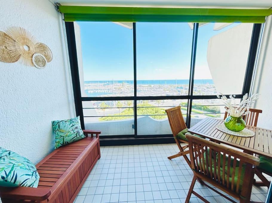 Studio Chic & Cosy Vue Mer, Clim, Parking La Grande Motte Extérieur photo