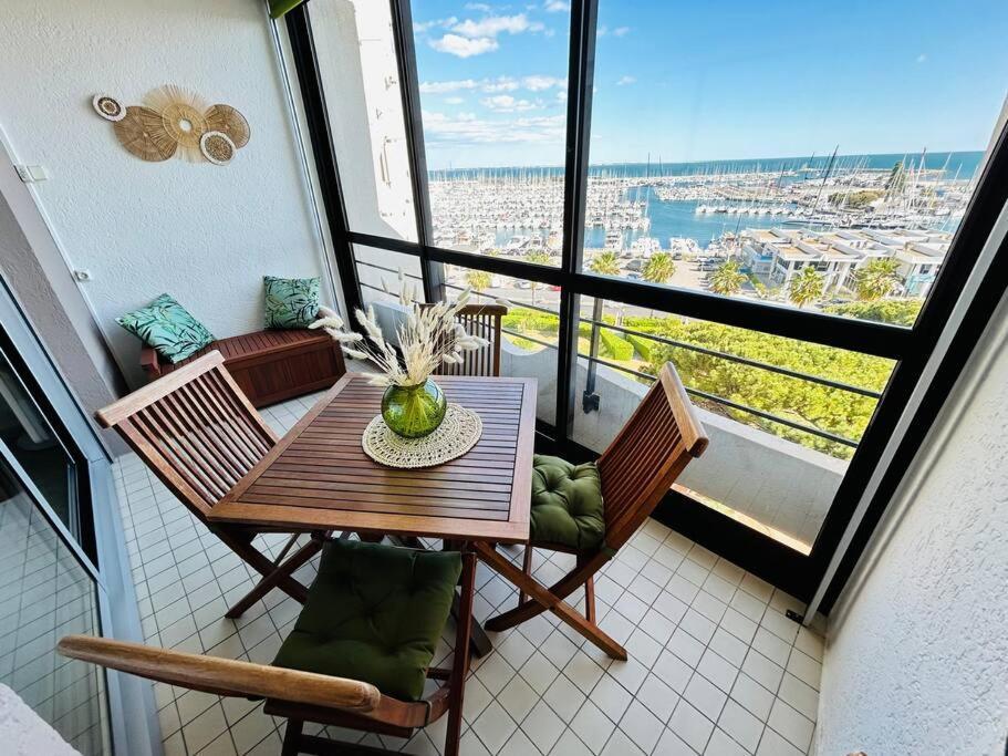 Studio Chic & Cosy Vue Mer, Clim, Parking La Grande Motte Extérieur photo