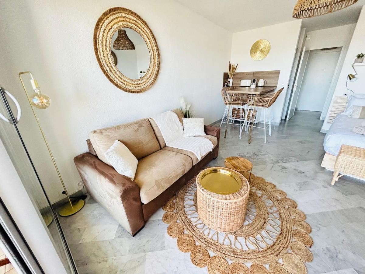 Studio Chic & Cosy Vue Mer, Clim, Parking La Grande Motte Extérieur photo