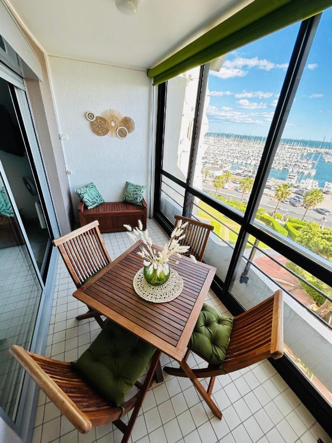 Studio Chic & Cosy Vue Mer, Clim, Parking La Grande Motte Extérieur photo