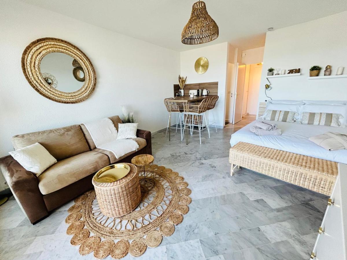 Studio Chic & Cosy Vue Mer, Clim, Parking La Grande Motte Extérieur photo